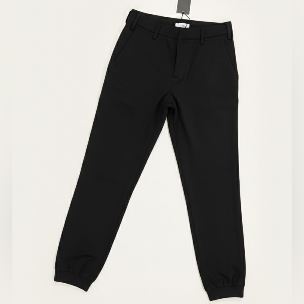 Vince Wool Stretch Jogger Ribbed Cuff Trousers NWT size 2 - Picture 1 of 6